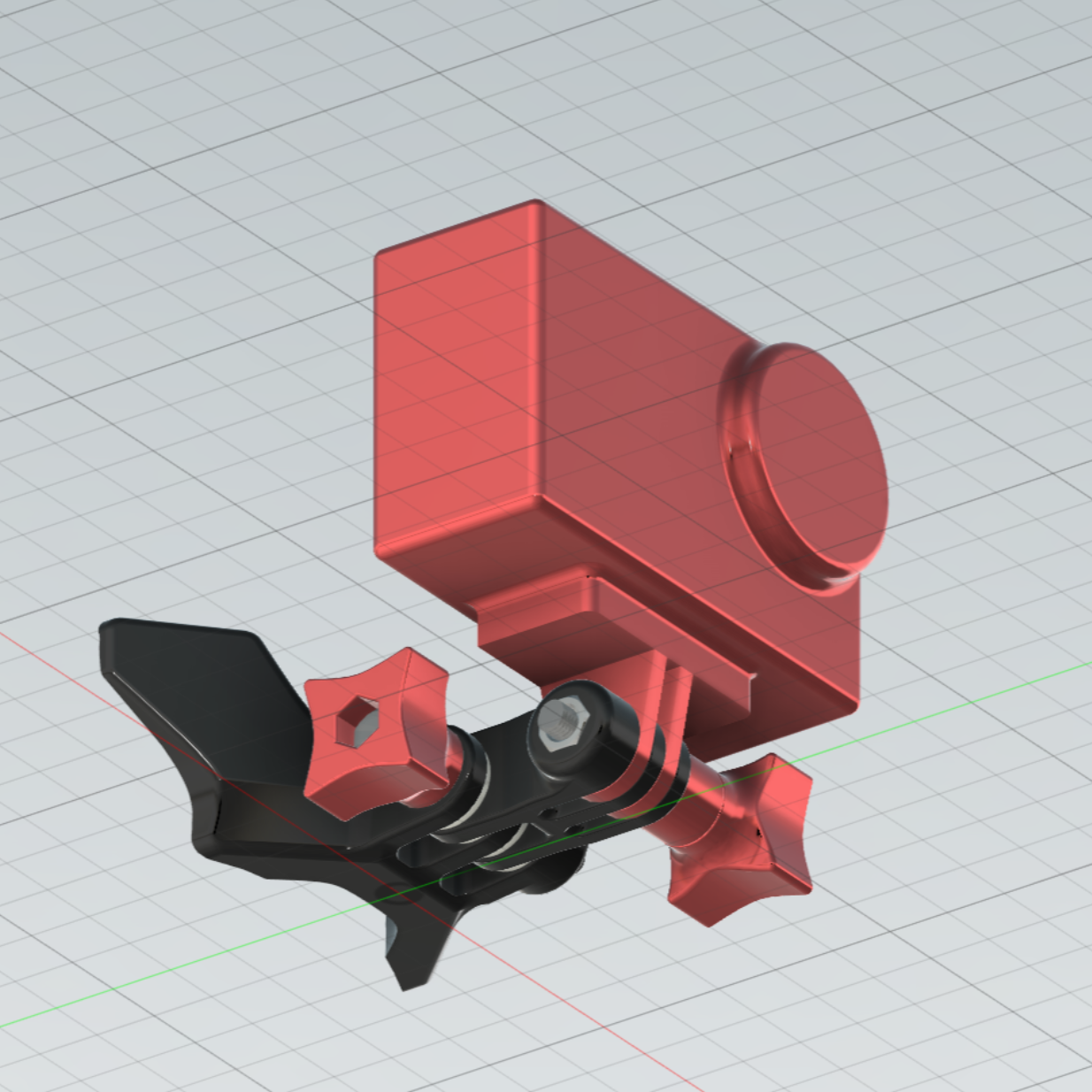 Helmet chin mounts
