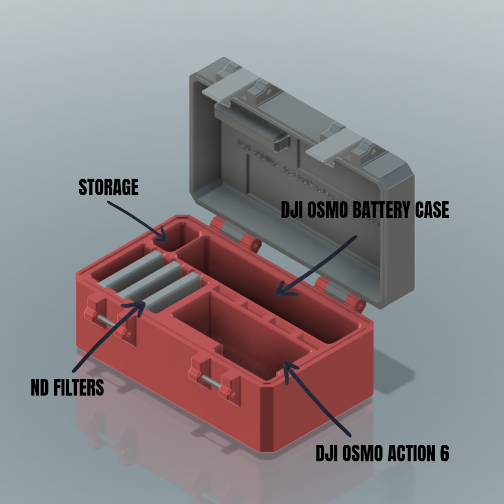 DJI Osmo Action 6 Camera Travel Case