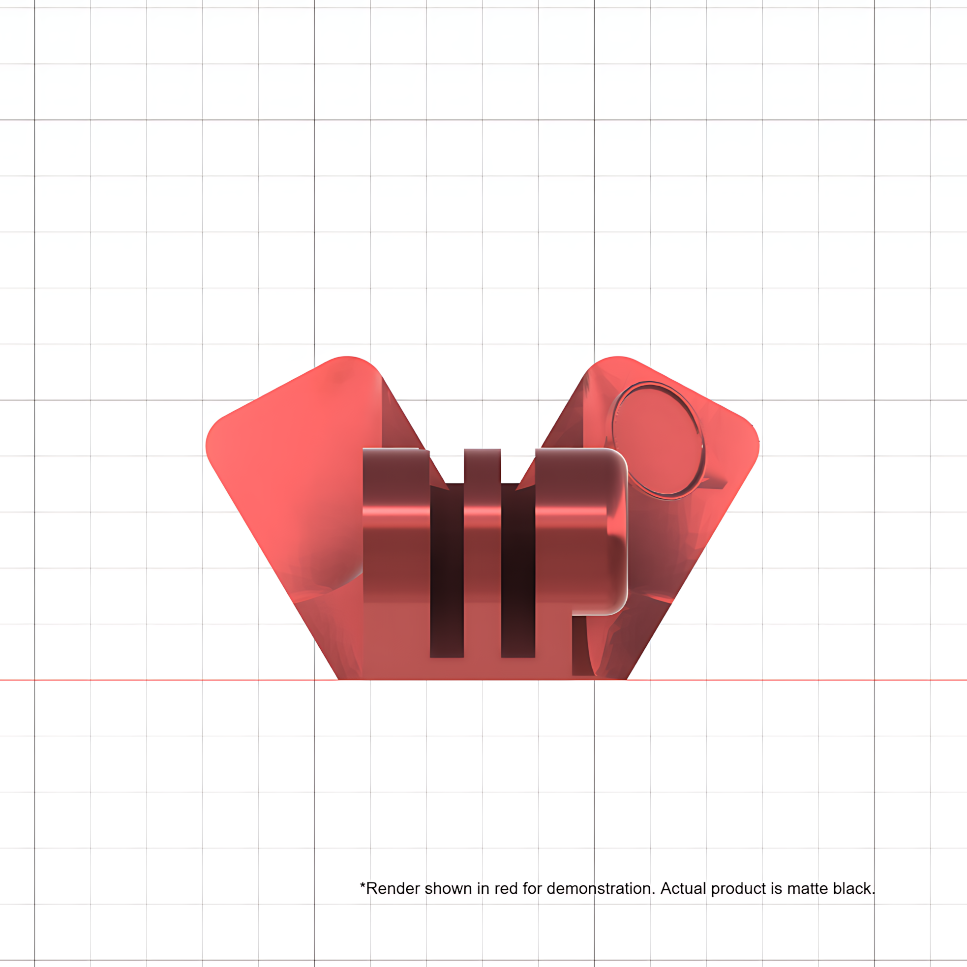KYT Striker 2V Chin Mount