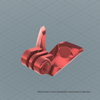 KYT Striker 2V Chin Mount