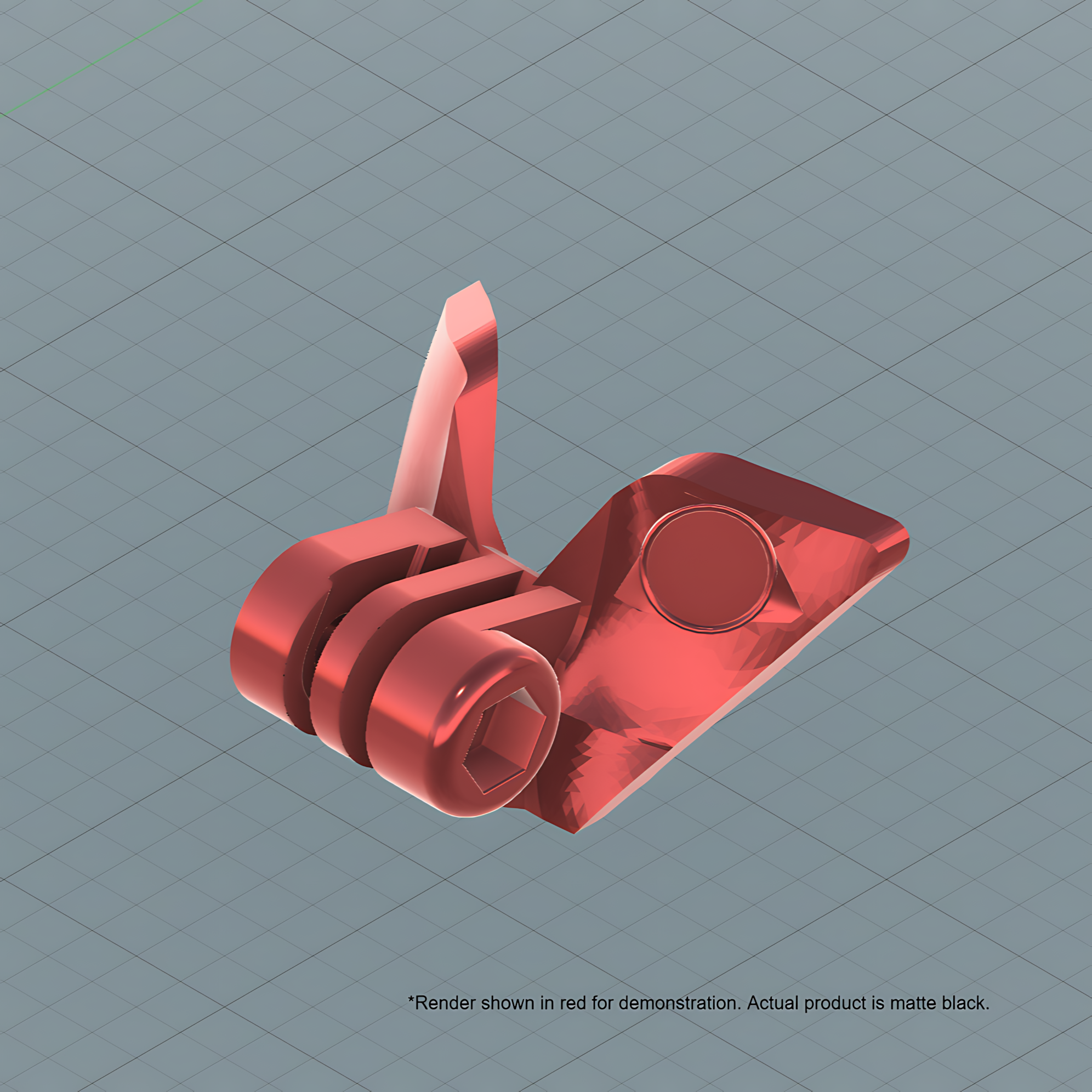 KYT Striker 2V Chin Mount