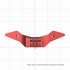 LS2 FF327 Challenger Chin Mount