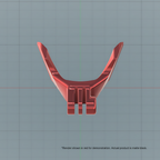 LS2 MX437 Fast Evo & MX436 Pioneer Evo Chin Mount